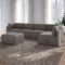Thomasville Fallon Modular Sectional 6-piece Gray with Ottoman