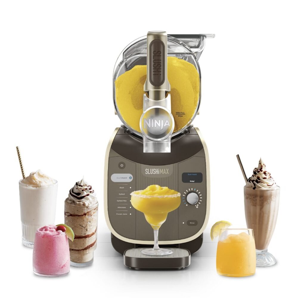 Frozen Drink Maker – 150oz Smart Slushie Machine for Home Use, Mocha Flavor | Easy to Use | Limited Stock