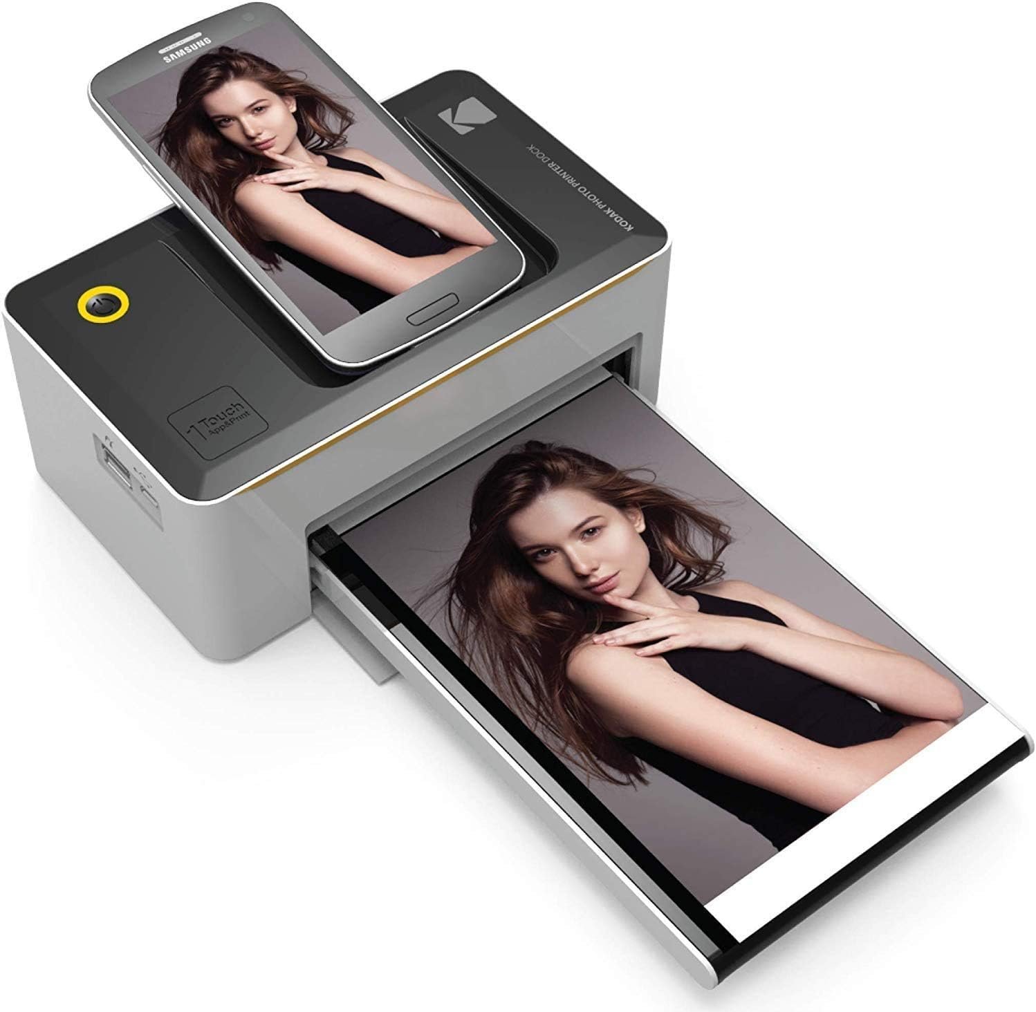 Wi-Fi 4x6” Instant Photo Printer – Portable Dock w/ Premium Full-Color Prints | Works w/ iOS & Android | Limited Stock