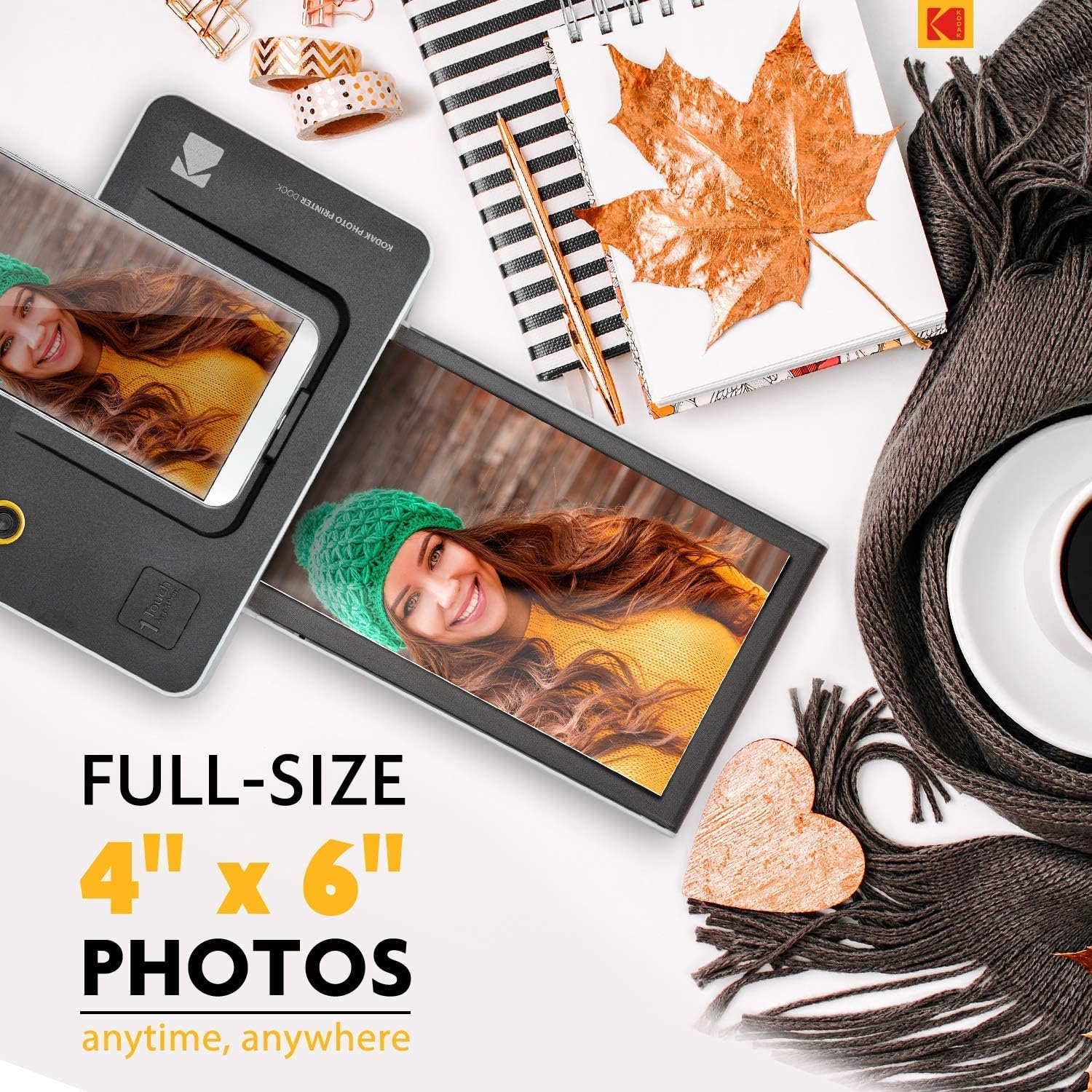 Wi-Fi 4x6” Instant Photo Printer – Portable Dock w/ Premium Full-Color Prints | Works w/ iOS & Android | Limited Stock - Image 4