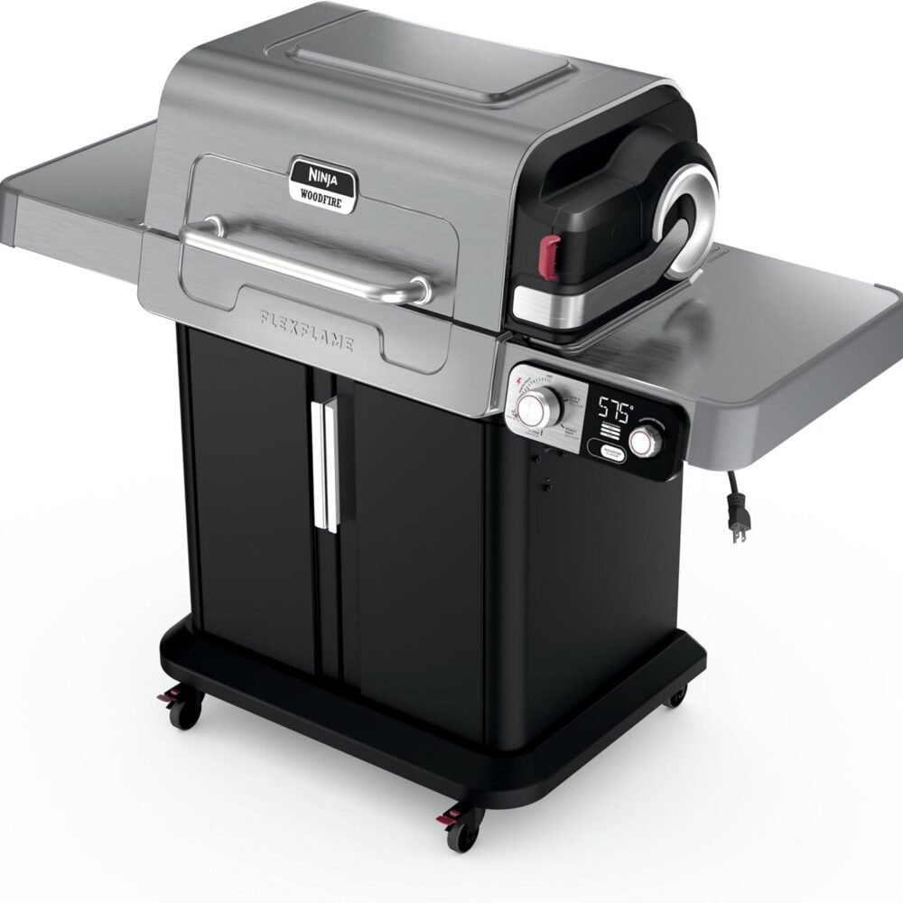 5-in-1 Outdoor Grill & Smoker – Electric & Propane BBQ, 3 Burners, Digital Control & Griddle | Limited Units