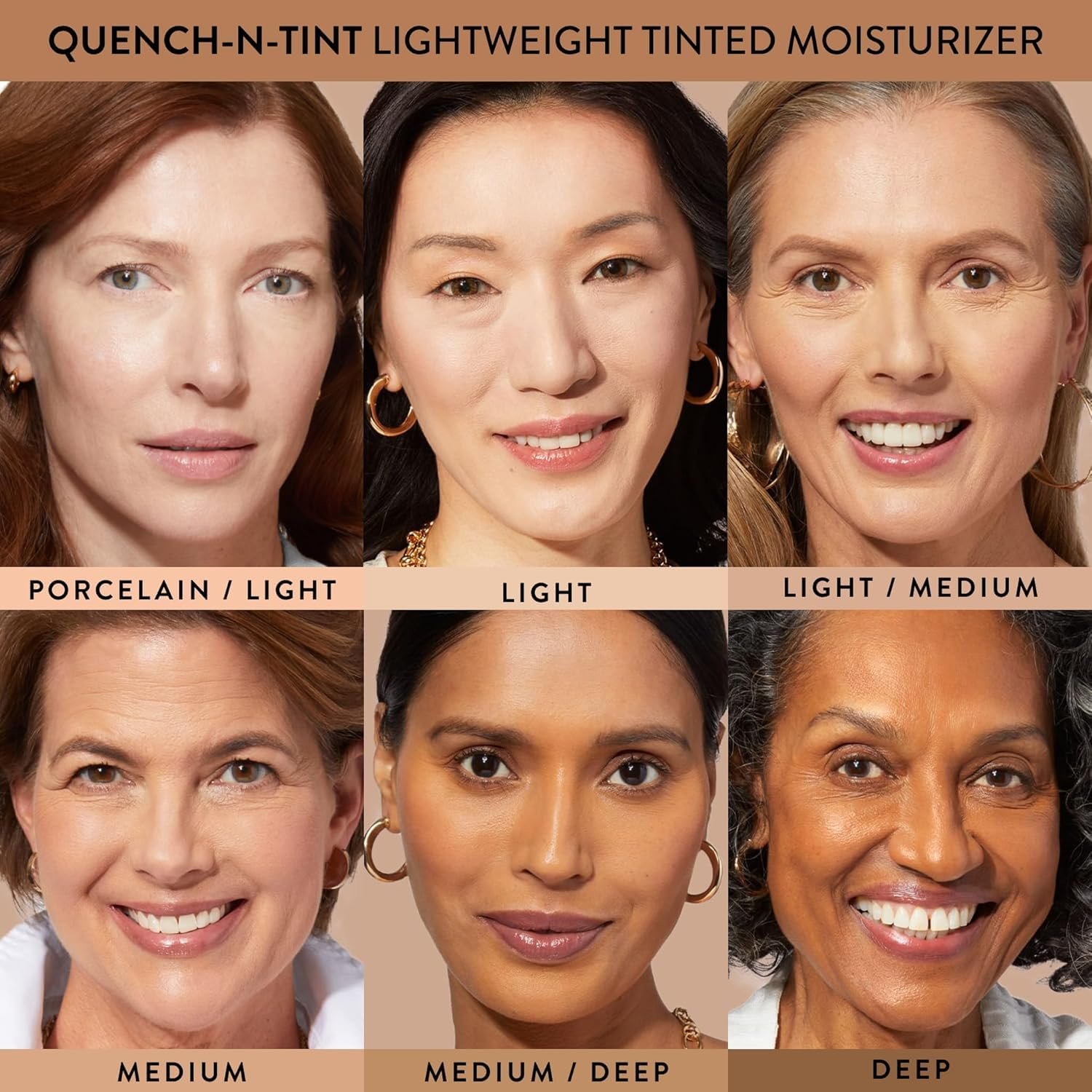 Quench-n-Tint Tinted Moisturizer – Sheer to Light Buildable Coverage, Natural Glow Finish, Lightweight w/ Hyaluronic Acid (Shade 06 Deep) - Image 9
