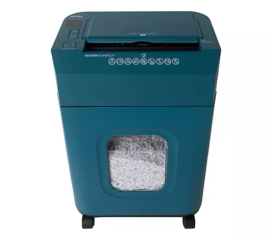100-Sheet Autofeed Shredder – Supercut Royal ASC9100, High-Capacity Paper Shredder for Home & Office